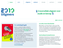 Tablet Screenshot of 2010uitgevers.nl
